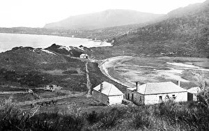 Tasmania Prints: Eagle Hawk Neck Tasmania pre-1900