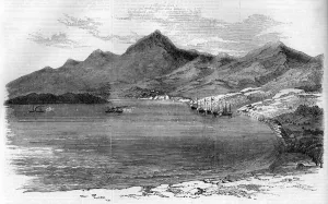 Images Dated 3rd January 2019: The Eaglets attack on Chinese junks at Toong-Chung