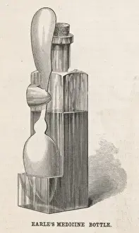 Medicines Prints: Earles Medicine Bottle