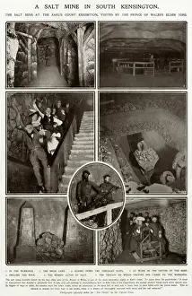Reconstructed Prints: Earls Court Exhibition, reconstructed salt mine 1906