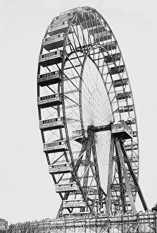 Earls Prints: Earl's Court Wheel London Victorian period