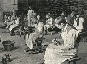 Earlswood Asylum, Redhill, Surrey - Inmates Cobbling