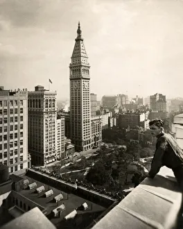 Early 20th century vintage press photograph