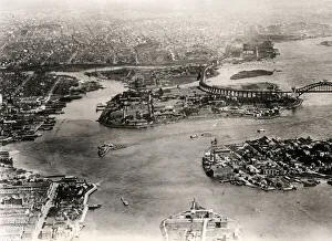 Early 20th century vintage press photograph