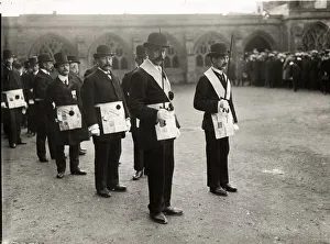Early 20th century vintage press photograph