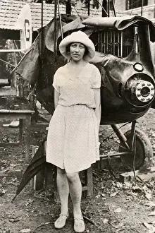 Early 20th century vintage press photograph