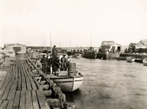 Early 20th century vintage press photograph