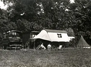 Early 20th century vintage press photograph