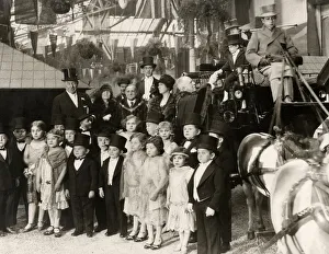 Early 20th century vintage press photograph