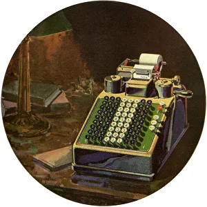 Adding Gallery: Early Adding Machine Date: 1930