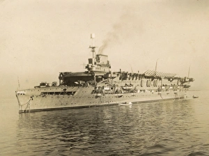 Images Dated 24th April 2017: Early Aircraft Carrier - HMS Furious