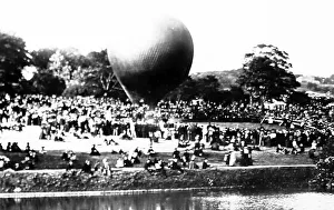 Early balloon demonstration display