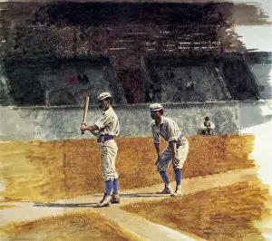 Baseball Prints: Early Baseball Date: 1875