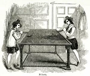Images Dated 15th February 2019: Early Billiards