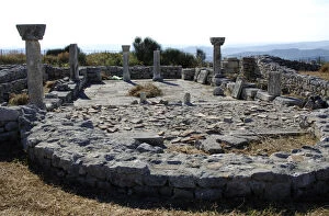 Images Dated 13th August 2007: Early Christian art. Remains of the Basilica. IV-V century