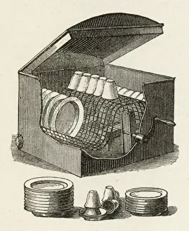 Dishes Prints: Early Dishwasher