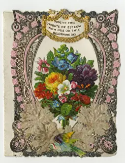 Tribute Prints: Early Greetings Card (Victorian)