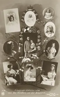Early life of Princess Victoria Louise