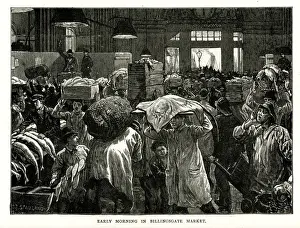 Early Morning in Billingsgate Market