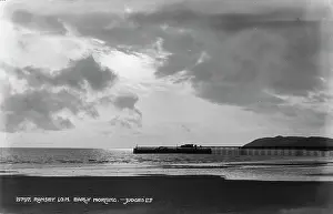 Dawn Prints: Early Morning at Ramsey Pier