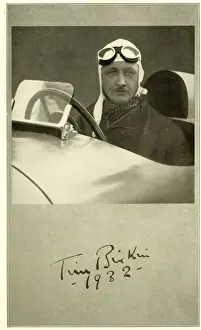 Goggles Prints: Early Motor Car Racing - Driver Sir Henry Tim Birkin