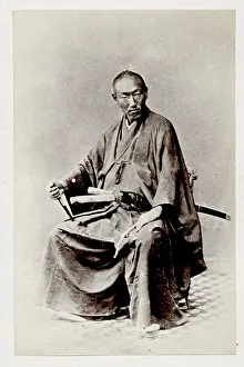 Early portrait - Japanese samurai