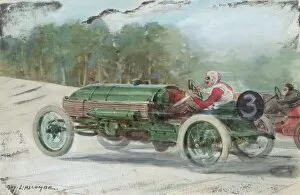 Motoring Posters and Prints Gallery: Early Racing Brooklands