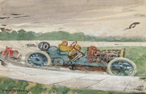 Images Dated 11th March 2008: Early Racing Brooklands