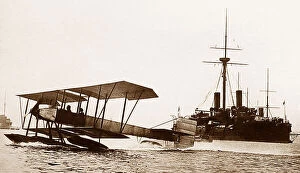 Seaplane Collection: Early seaplane