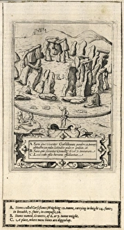 Archaeologists Gallery: Early Stonehenge Drawing