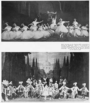 Décor Gallery: Early successes of the Russian ballet presetned
