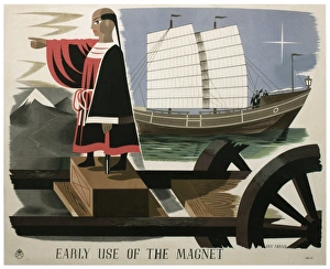 Images Dated 29th May 2012: Early use of the magnet