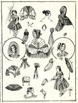 Bloomers Prints: Early Victorian womens fashions