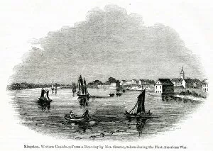Early view of Kingston, Ontario, Western Canada