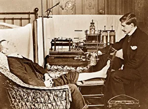 Physical Collection: Early x-ray equipment in the laboratory of Henry