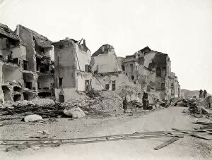 Earthquake damage, Bussana Vecchia, Sanremo, Italy 1887
