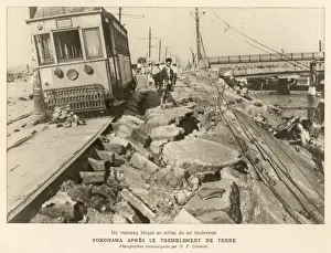 Yokohama Prints: Earthquake in Japan 1923