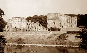 Dales Prints: Easby Abbey in the 1930s