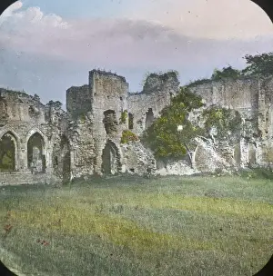 Abbeys Prints: Easby Abbey, Ruins of the Church, North Yorkshire