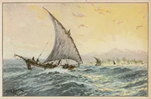 Arab Prints: East Africa Dhow