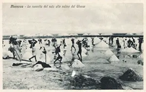 Salt Prints: East Africa - Eritrea - Massawa - Salt Flats at Gherar