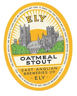 Anglian Prints: East Anglian Breweries Ely Oatmeal Stout