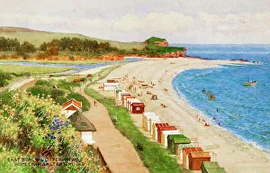 Otter Prints: East Beach and Otter Head, Budleigh Salterton, East Devon