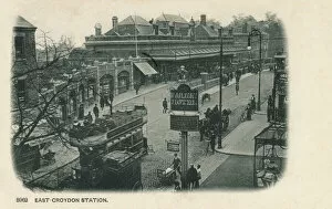 Tram Collection: East Croydon Railway Station