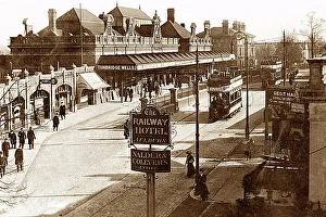 East Croydon Railway Station early 1900s