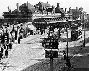 Images Dated 20th August 2018: East Croydon Railway Station, early 1900s