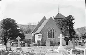 Gravestones Prints: East Dean Church