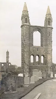 Headstones Prints: East End of the Cathedral of St Andrew