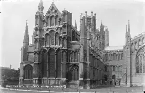 Stonework Prints: East End of Ely Cathedral