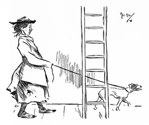 Loss Gallery: East End Woman scared of dog making her to walk under ladder